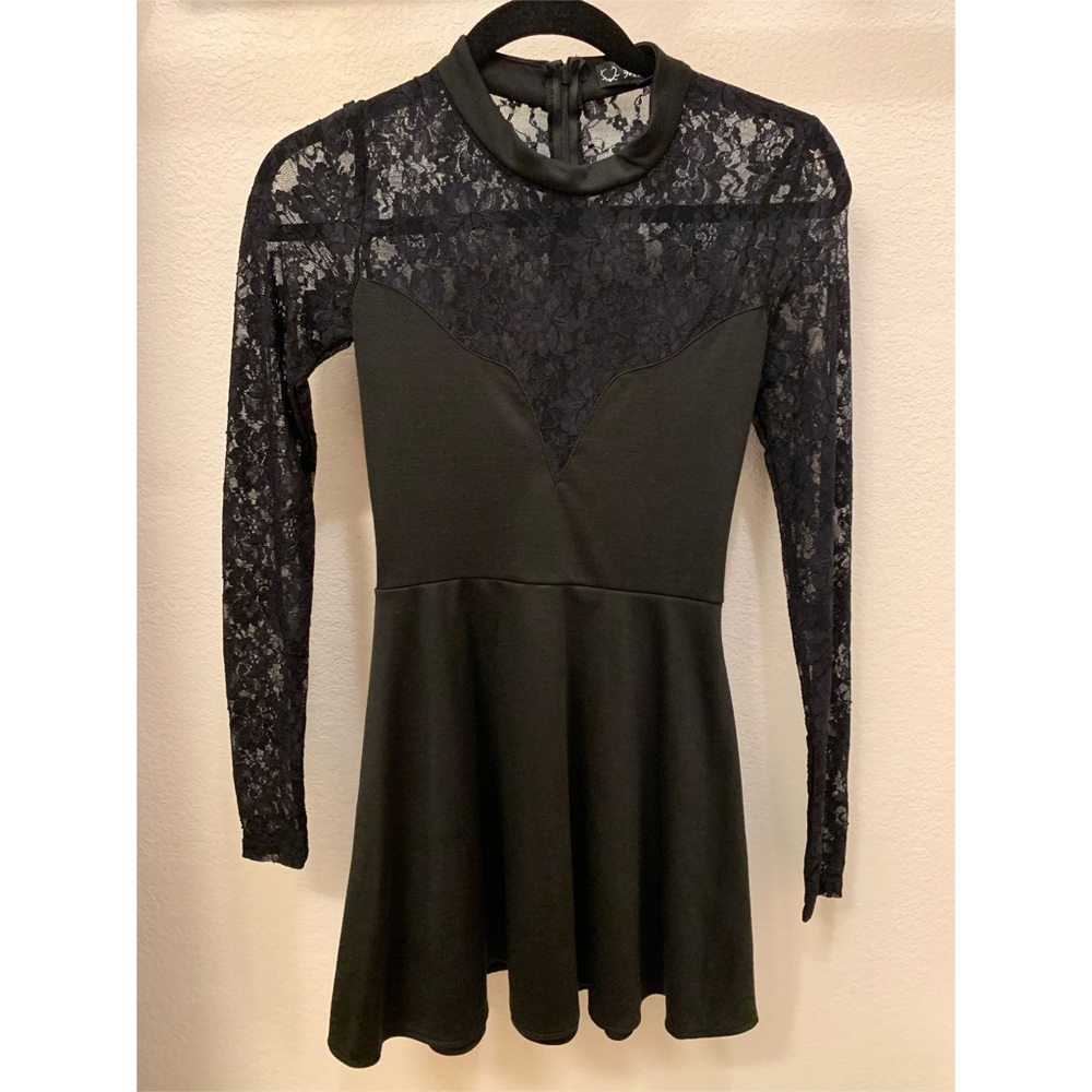 For Love & Lemons Tarot Dress in Black